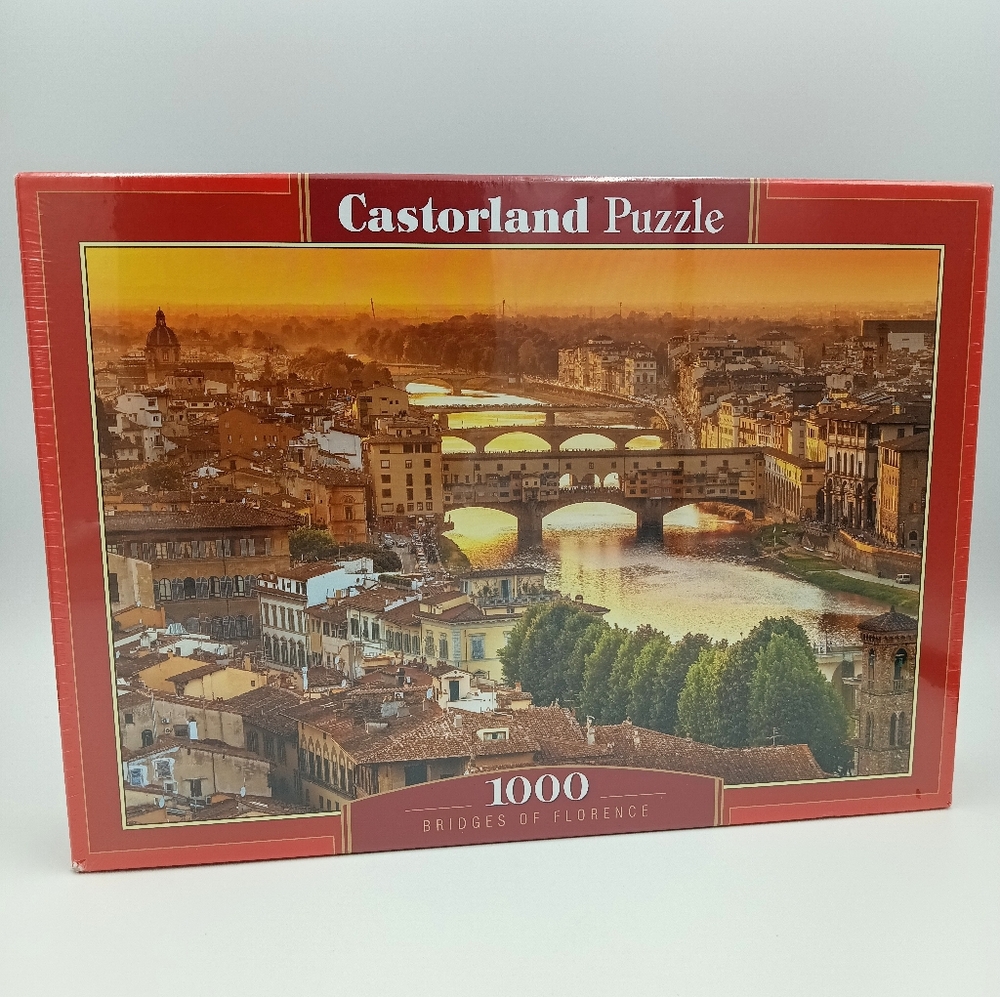 Bridges of Florence Castorland 1000 Piece Puzzle -SEALED